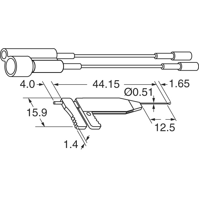 NC1BLUE TPI (Test Products Int)  Test Clips - Grabbers, Hooks